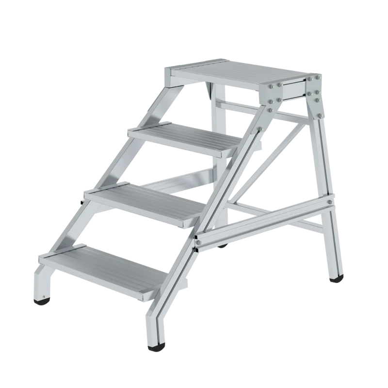Montagetritt aus Aluminium