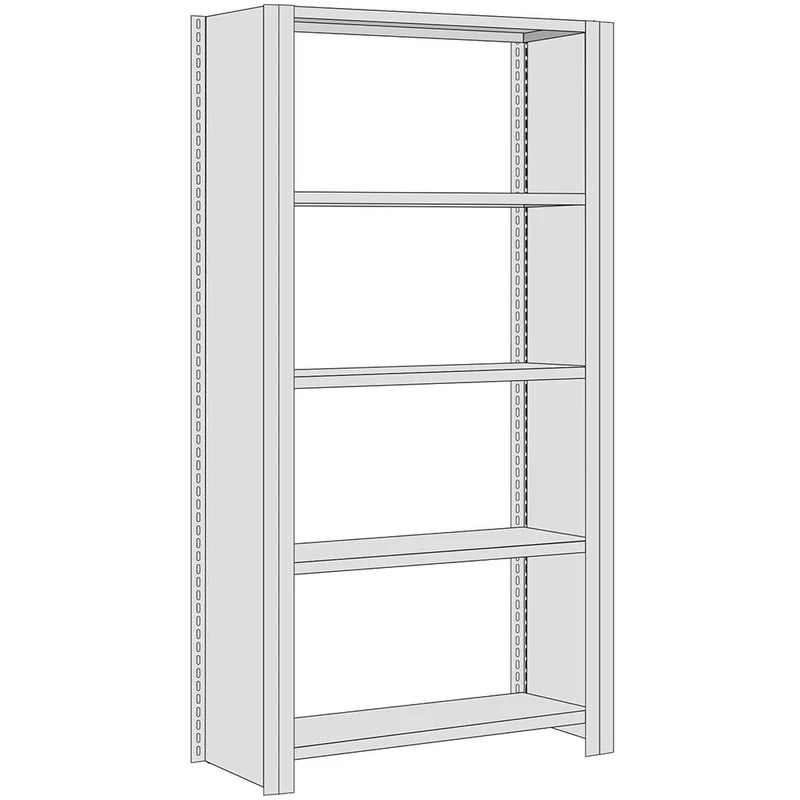 Fachbodenregal Grundregal mit Seitenwand Fachlast 350 kg