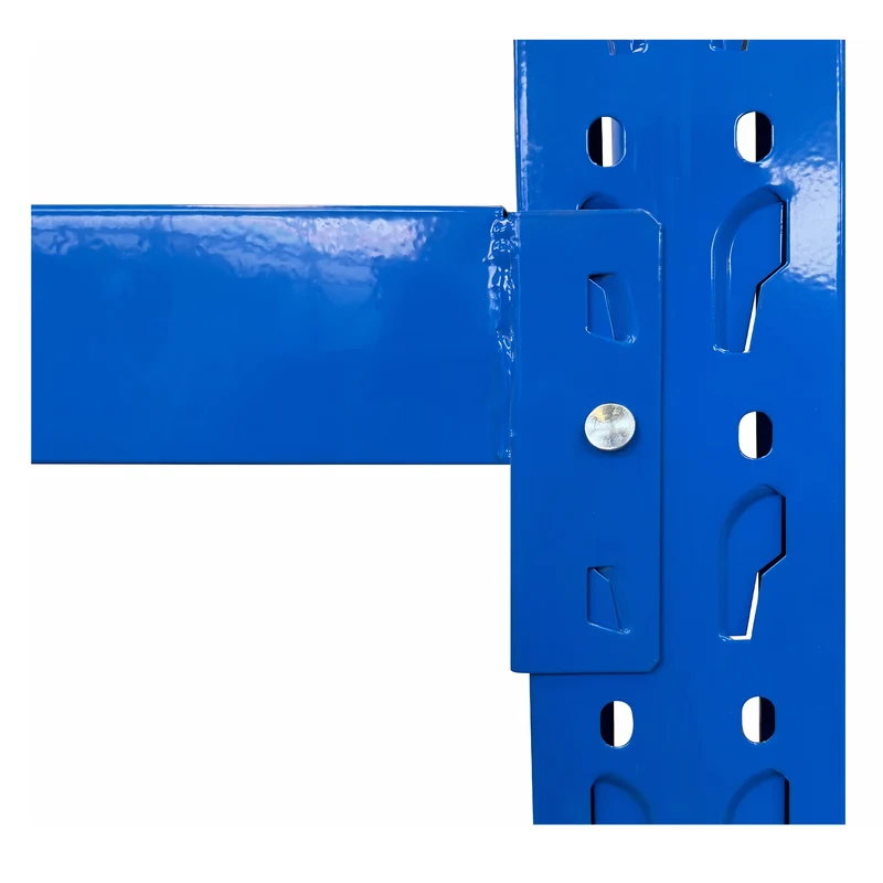 InhandKraft® Schwerlastregal-Set 14 lfm - 200 kg Fachlast - Blau