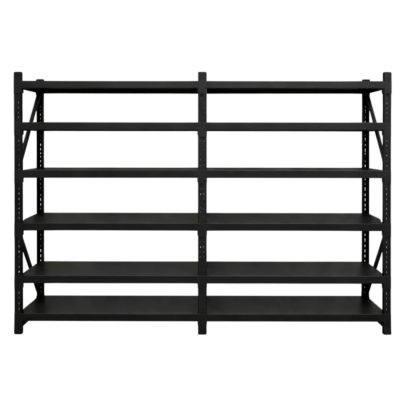 InhandKraft® Schwerlastregal – 300x200x60 - 200 kg Fachlast - Schwarz (Nur Abholung)