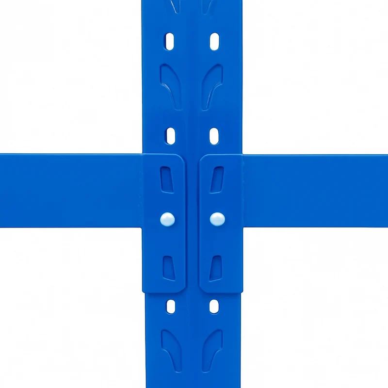 InhandKraft® Schwerlastregal – 200x200x50 - 200 kg Fachlast - Blau