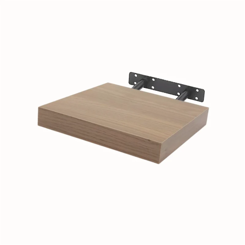 Verdecktes Bücherregal - 3er Pack - Knorrige Eiche - 23,5cm