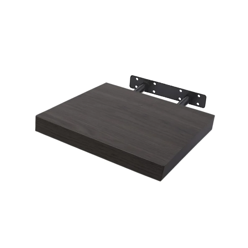 Verdecktes Bücherregal - 3er Pack - Anthrazit Eiche - 23,5cm