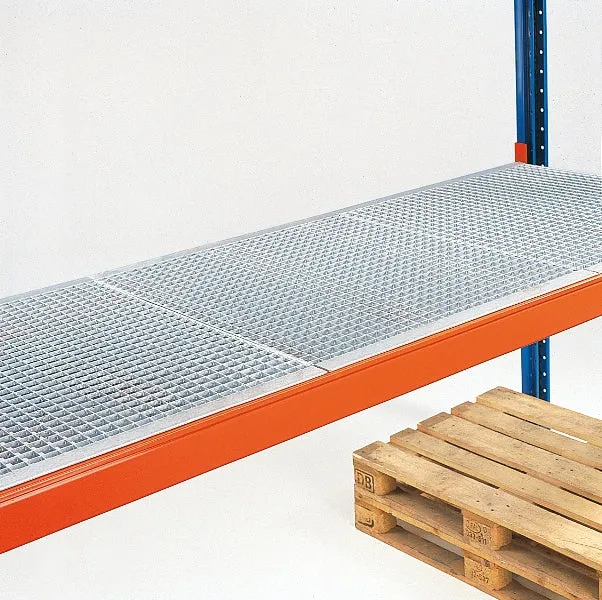 SLP Gitterrostboden KENO Breite 360 cm in zwei Tiefen Fachlast 3.400 kg