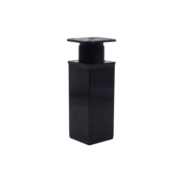 Möbelfüße Quadratisch 40x40mm - 100mm - Schwarz
