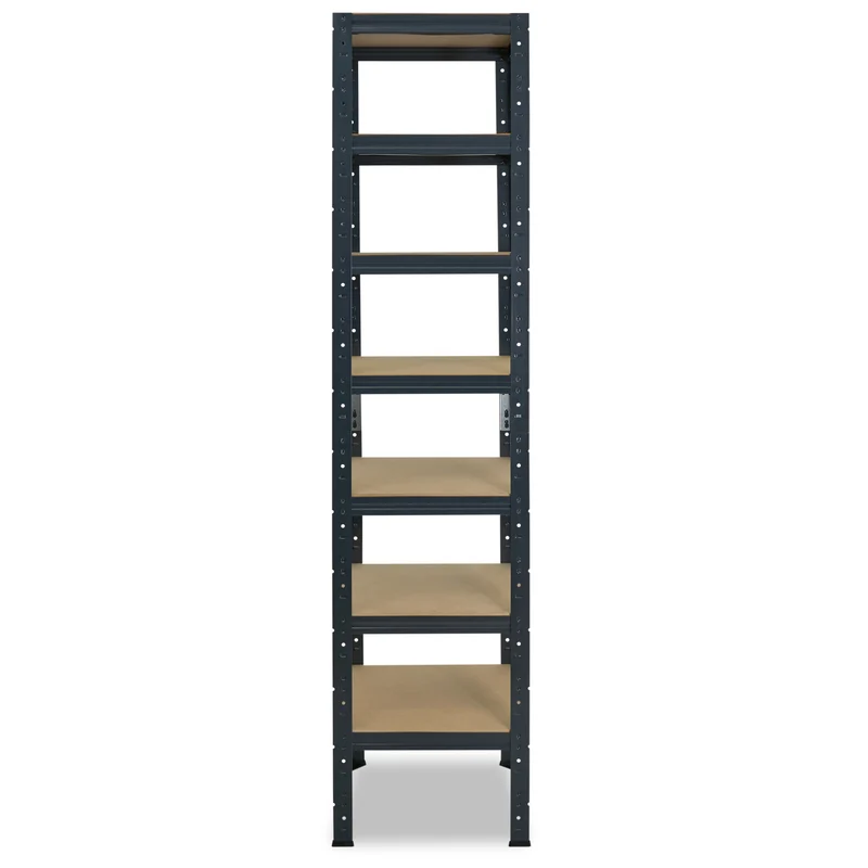 shelfplaza HOME Schwerlastregal 230x50x50 cm anthrazit mit 7 Böden