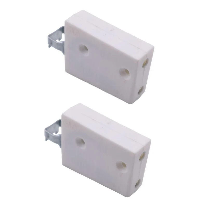 Nylon Schrankhalterung, Universal - L+R, 2D Eco - Weiß