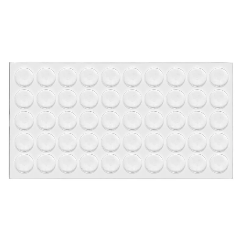Selbstklebendes Silikon Elastikpuffer 7x1.5mm