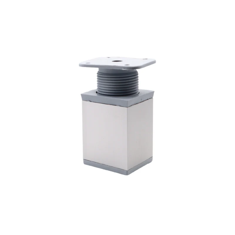 Möbelfüße Quadratisch 40x40mm - 60mm - Aluminium