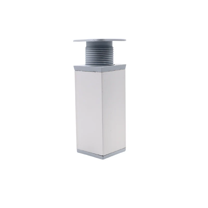 Möbelfüße Quadratisch 40x40mm - 100mm Aluminium