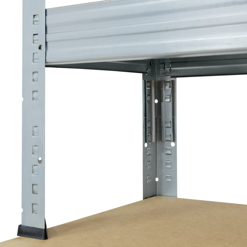 shelfplaza PRO Werkbank Regal 190x90x60 cm mit 6 Böden verzinkt