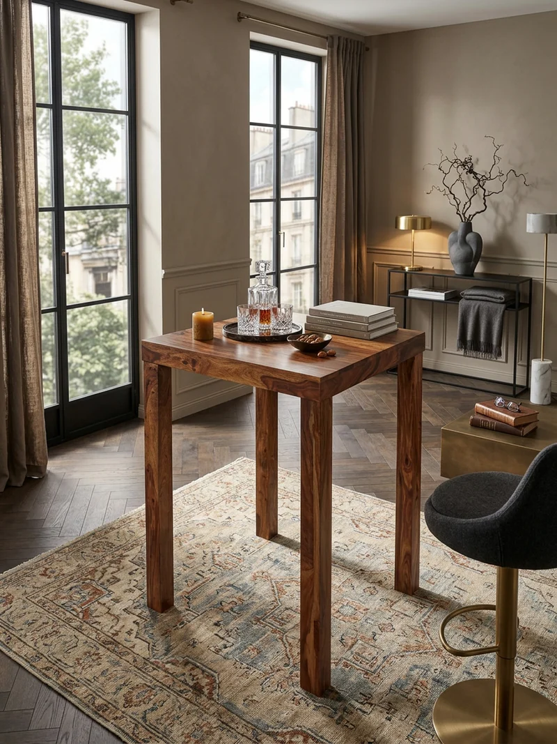 Bartisch – Rustikal, Massivholz, stabile Konstruktion, individuelles Design