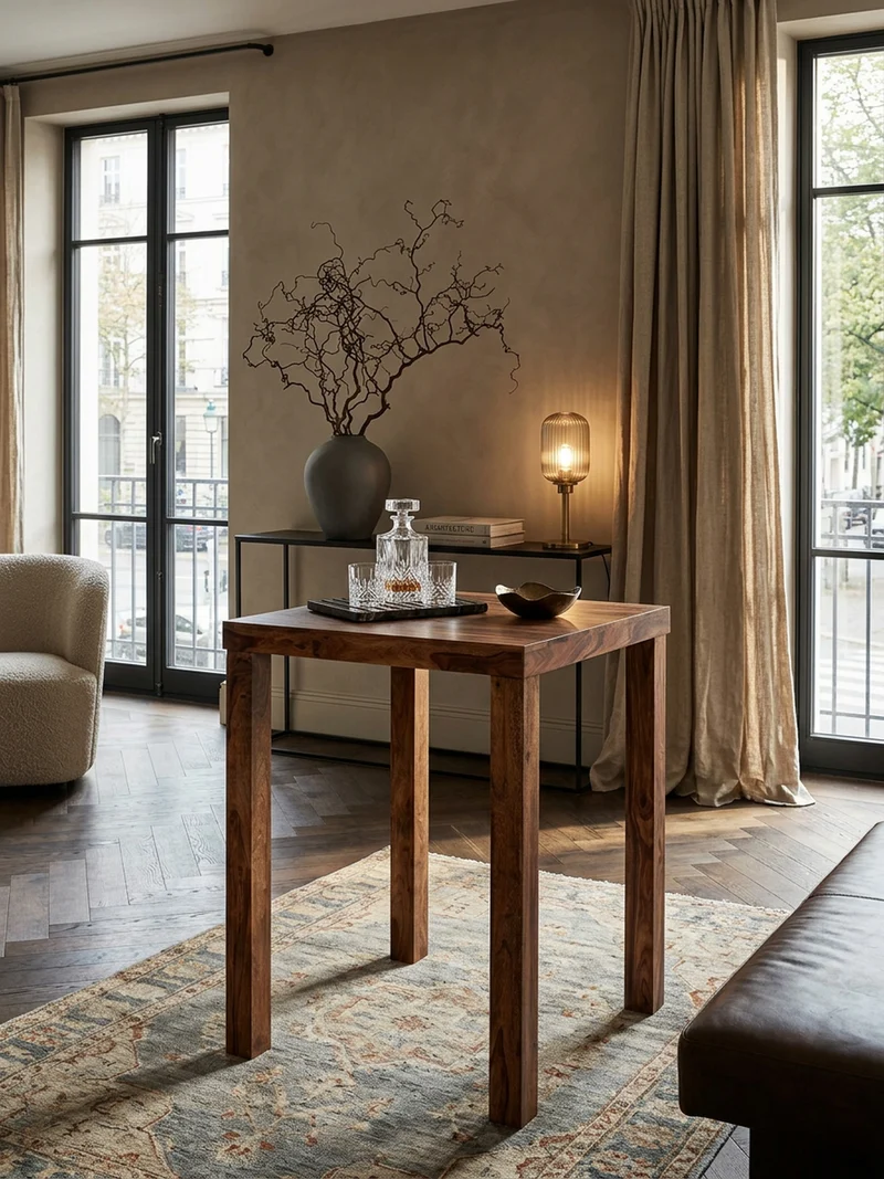 Bartisch – Rustikal, Massivholz, stabile Konstruktion, individuelles Design