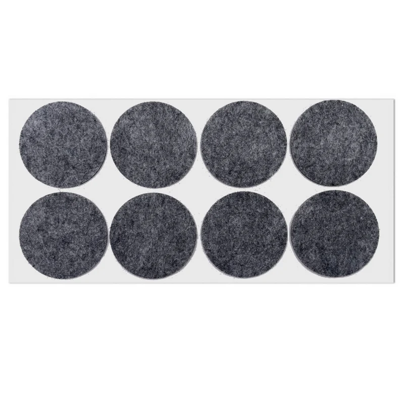 Selbstklebendes Filzpad Ø55mm Grau