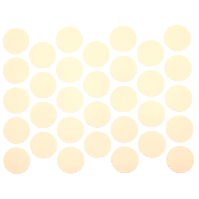 Schraubabdeckkappen Selbstklebend - Creme 18mm