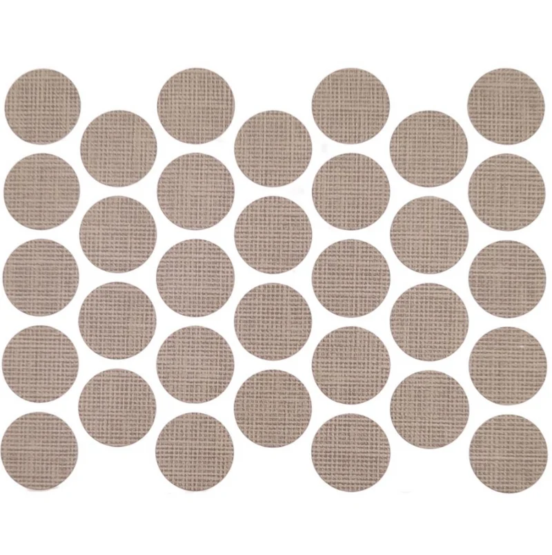 Schraubabdeckkappen Selbstklebend - Cotton Latte 18mm