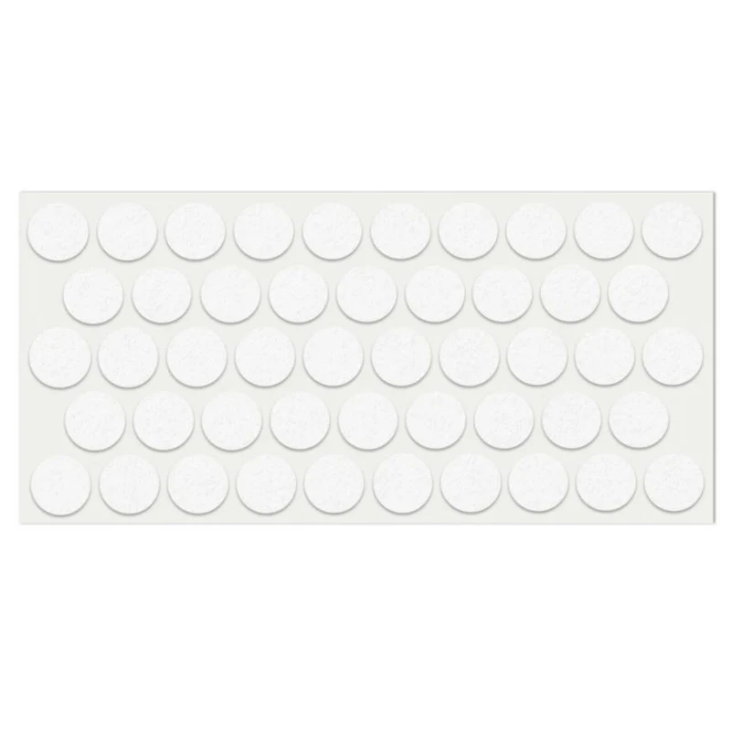 Selbstklebendes Filzpad Ø20mm Weiß