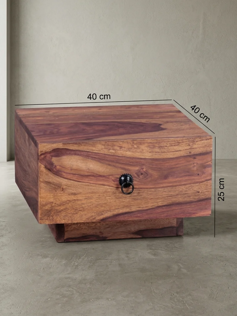 Nachttisch Massivholz Schublade Landhausstil Handgefertigt