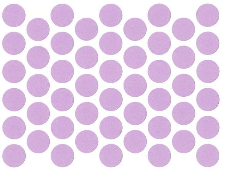 Schraubabdeckkappen Selbstklebend - Violett 14mm