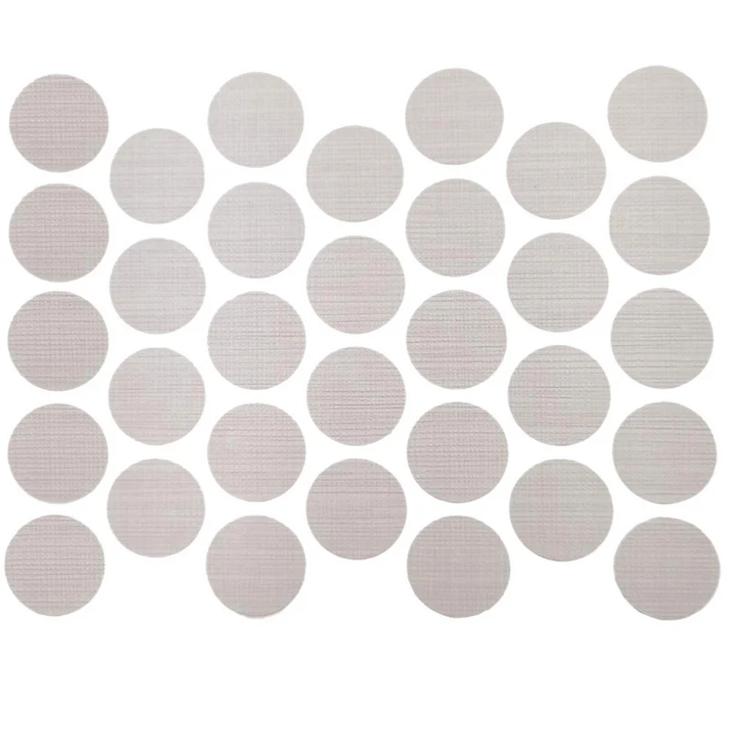 Schraubabdeckkappen Selbstklebend - Trend Grau 18mm