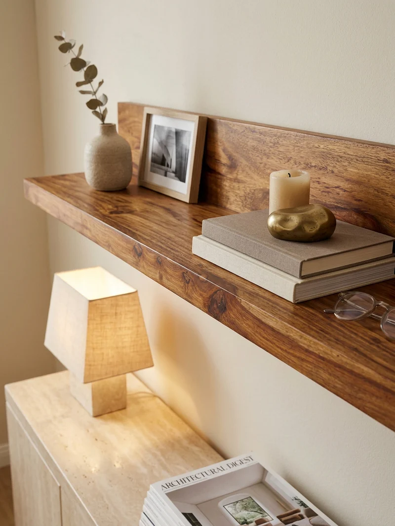 Wandregal Massivholz Flexibles Design Landhausstil