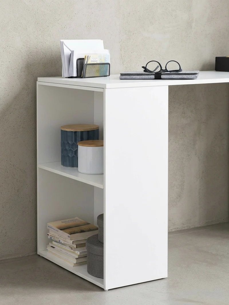 Schreibtisch mit variablem Regal