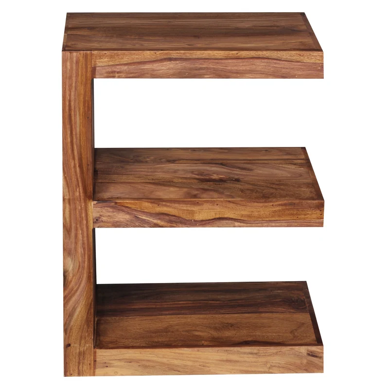 Beistelltisch Massivholz E-Konstruktion Cubeform Handgefertigt