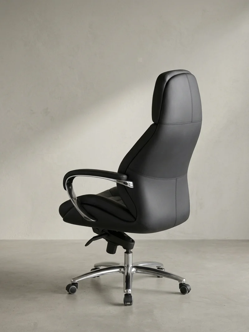Chefsessel Leder mit Multiblockwippmechanik bis 120 kg