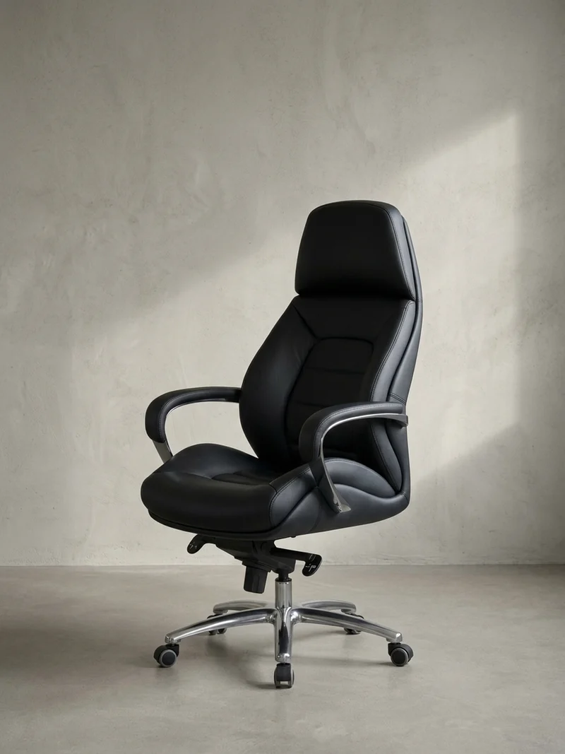 Chefsessel Leder mit Multiblockwippmechanik bis 120 kg
