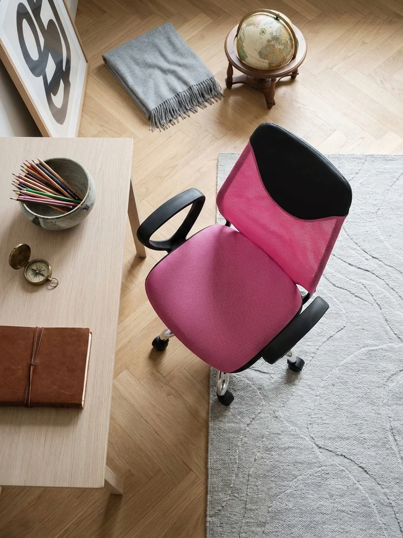 Jugenddrehstuhl Nylon Ergonomisch Höhenverstellbar