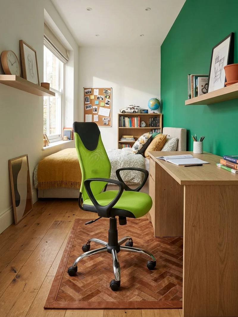 Jugenddrehstuhl Nylon Ergonomisch Höhenverstellbar