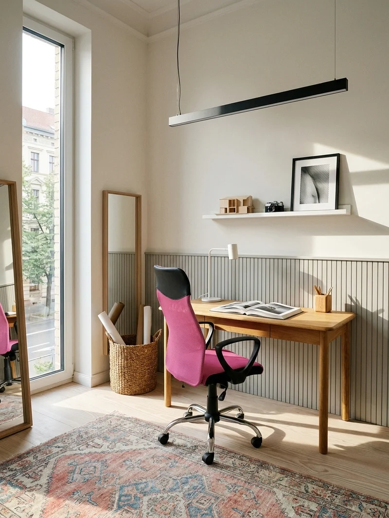 Jugenddrehstuhl Nylon Ergonomisch Höhenverstellbar