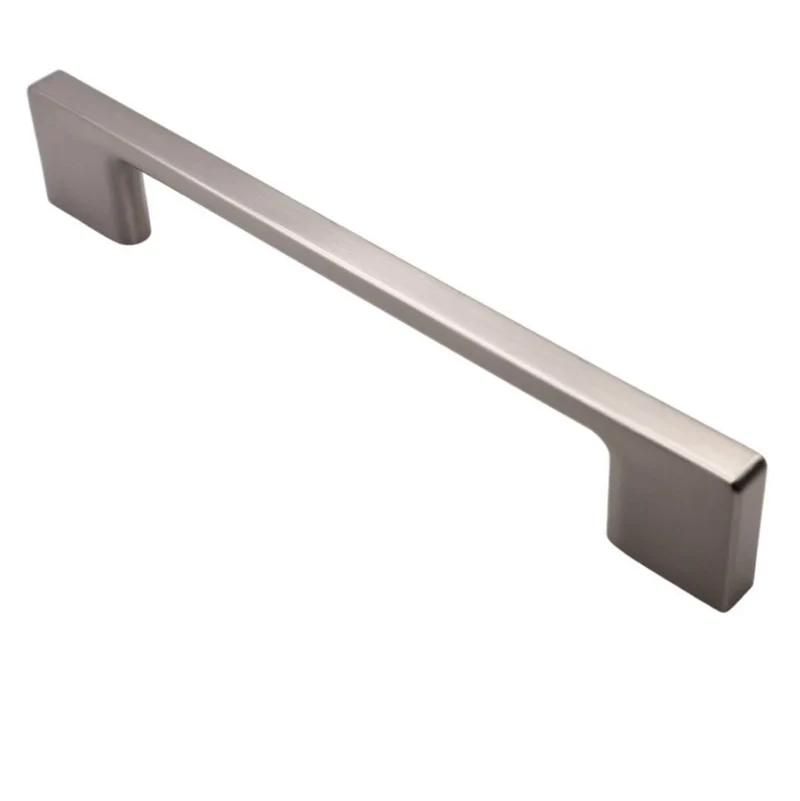 TECHNO Möbelgriff 160mm - Gebürsteter Stahl