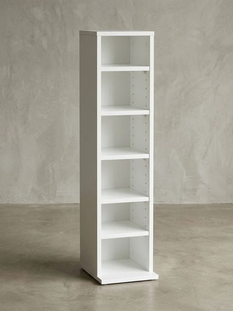 CD-Regal – Holz, 6 Fächer, modern