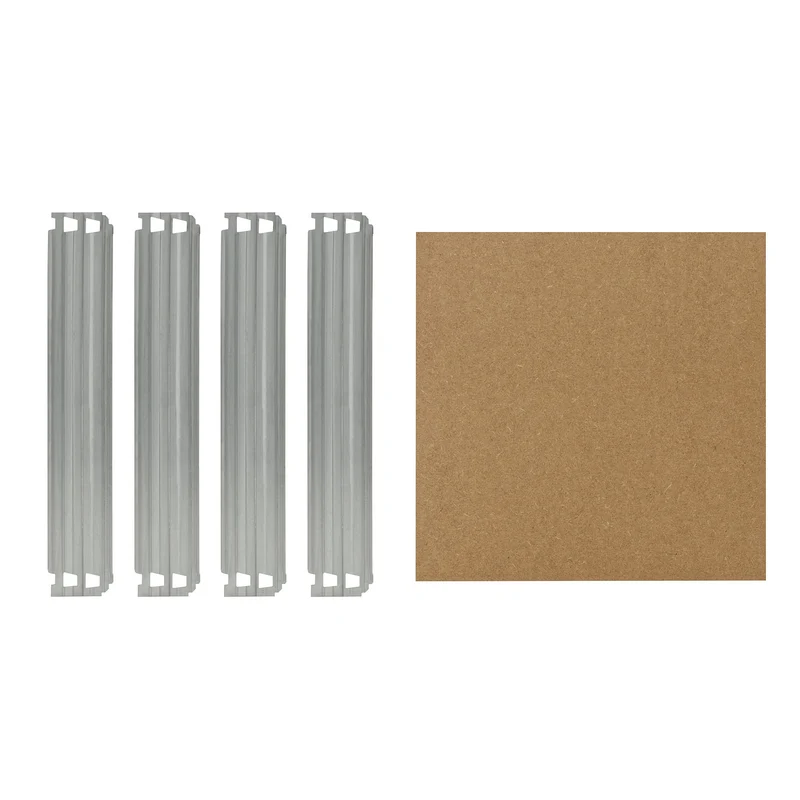 shelfplaza PRO Fachboden-Set 40x40 cm verzinkt
