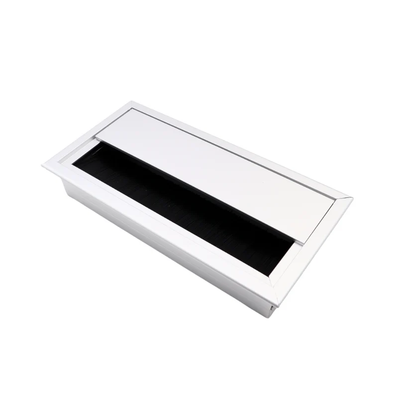 Aluminium Kabeldurchlass 160x80mm, Silber