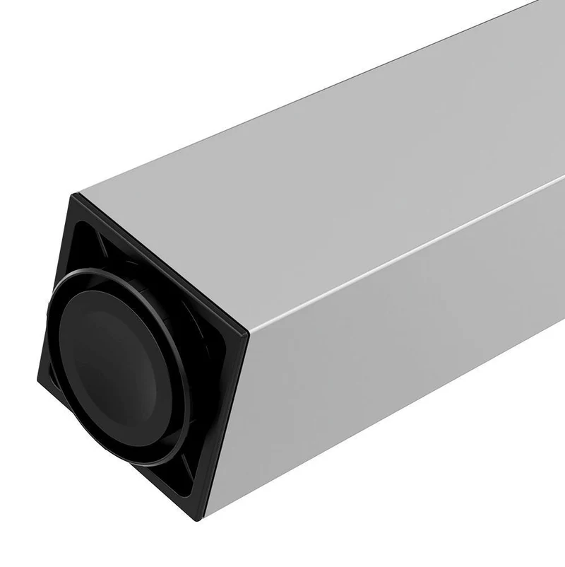 Quadratisches Tischbein 71 cm hoch - Aluminium, ZnAl Montageplatte