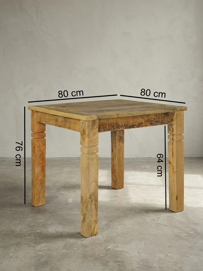 Esstisch Massivholz Quadratisch Landhausstil
