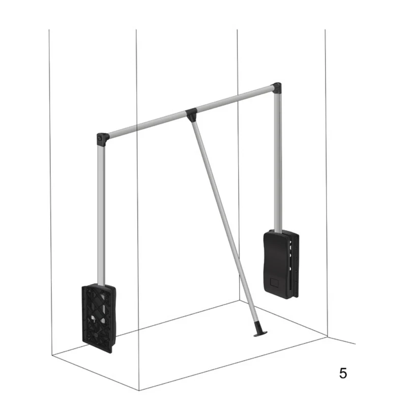 Kleiderlift 600-830mm