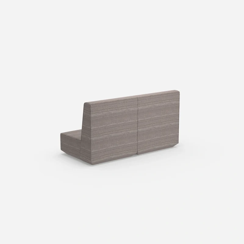 2er Sofa mit hoher Rückenlehne