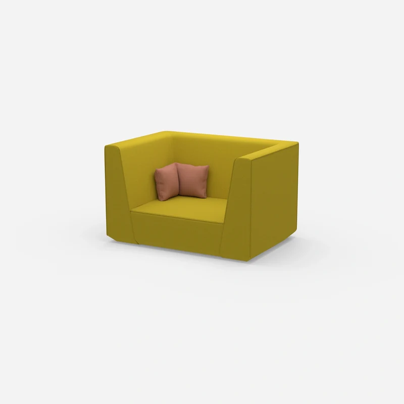 Modernes Zweisitzer Modulsofa