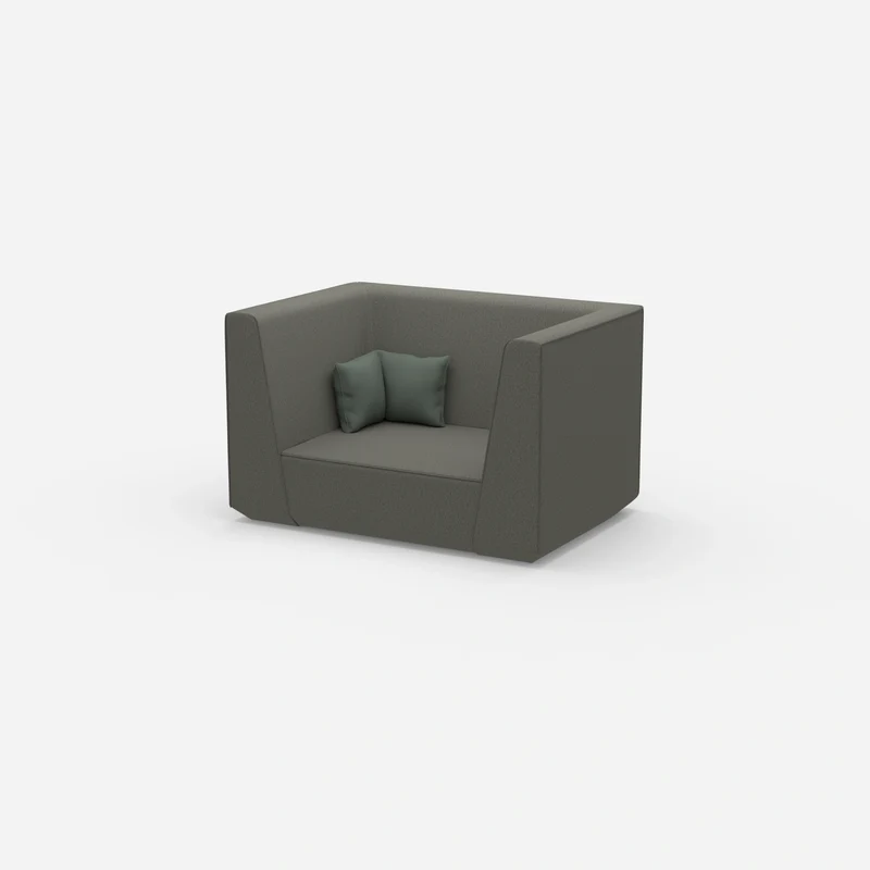 Modernes Zweisitzer Modulsofa