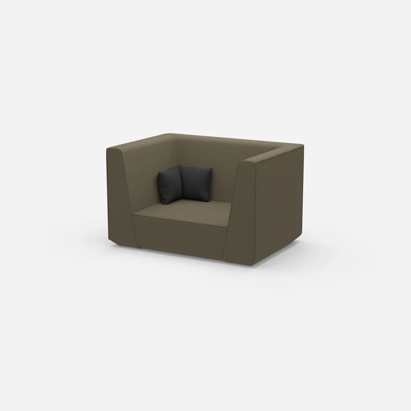 Modernes Zweisitzer Modulsofa