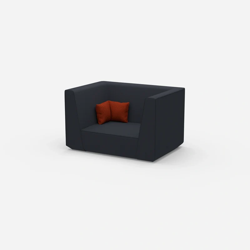 Modernes Zweisitzer Modulsofa