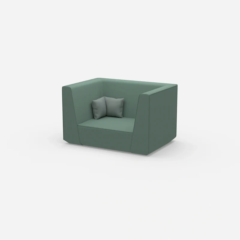 Modernes Zweisitzer Modulsofa