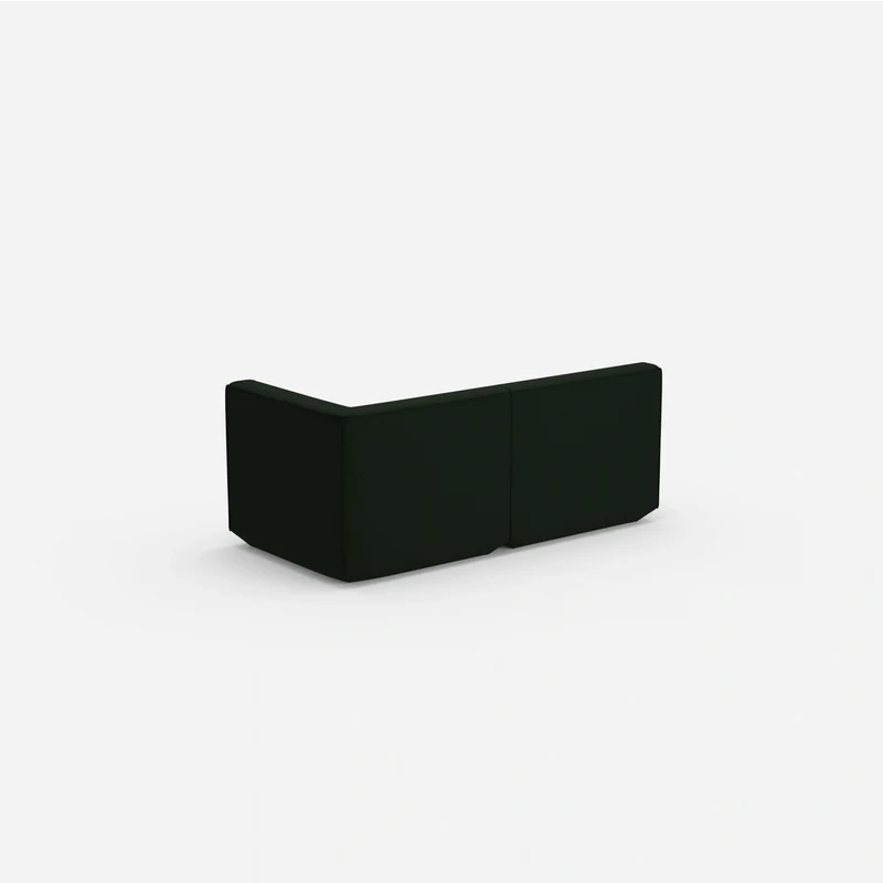 2 Sitzer Sofa grün