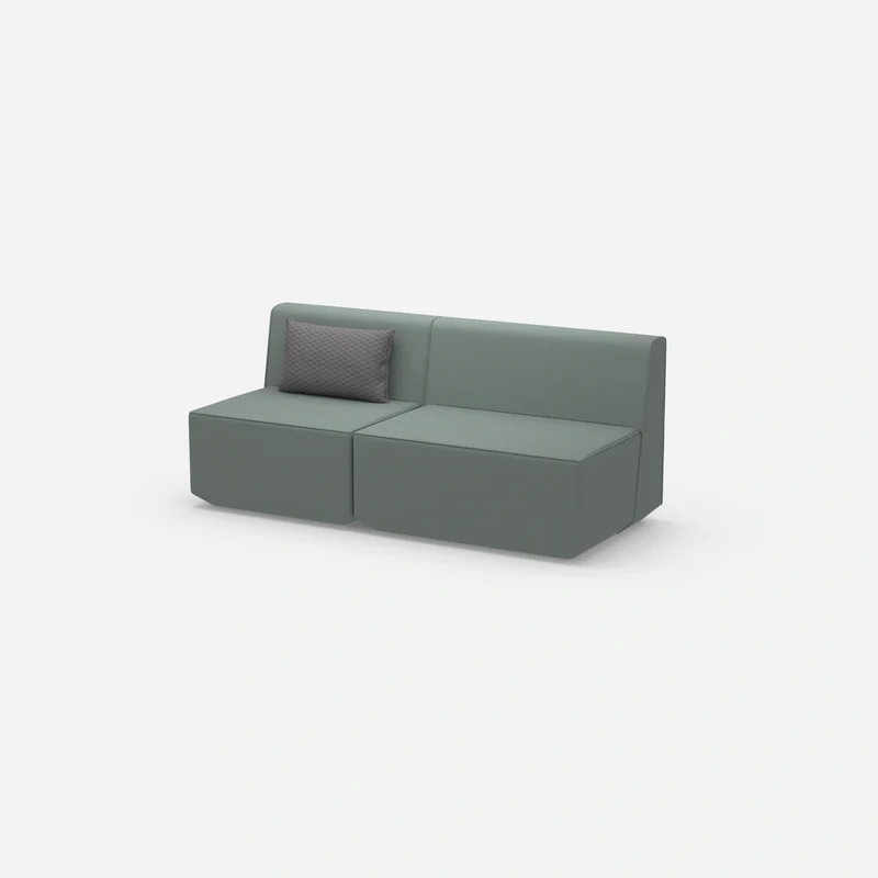 Modulares Sofa ohne Armlehne