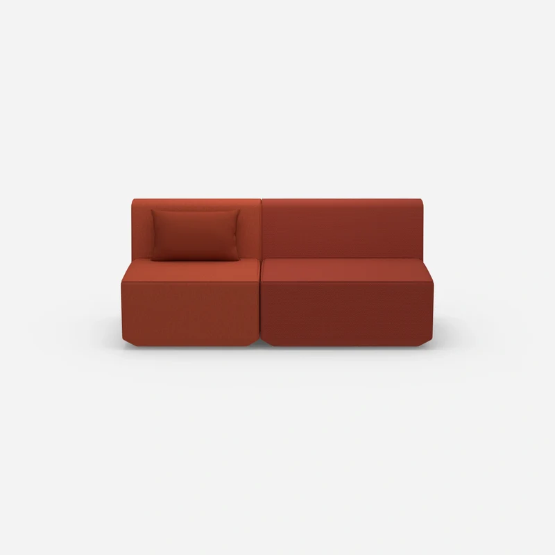 Modulares Sofa ohne Armlehne