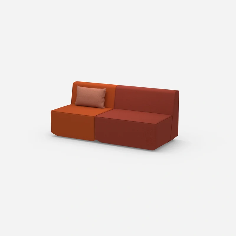 Modulares Sofa ohne Armlehne