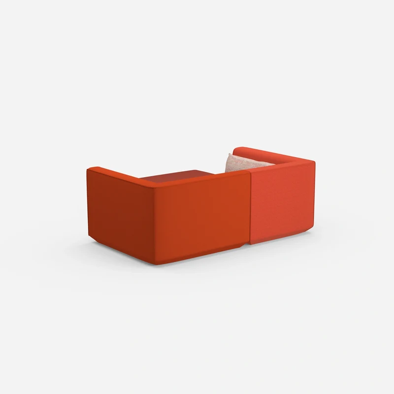 Ecksofa tief
